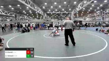 116 lbs Prelims - Ryu Brandt, Tech Squad vs Zach Henault, Hammer Shack Black