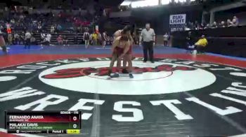 176 lbs Cons. Round 5 - Malakai Davis, Beat The Streets Chicago-Midway vs Fernando Anaya, Blackhawk WC