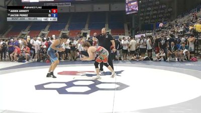 165 lbs Quarters - Aiden Arnett, Illinois vs Jacob Perez, California