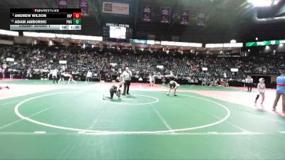140 lbs Champ. Round 1 - Adam Amborski, PWCA vs Andrew Wilson, EMPA