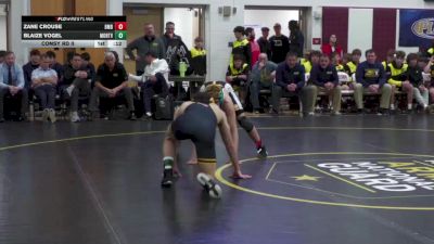 133 lbs Consy Rd Ii - Zane Crouse, Bishop McDevitt vs Blaize Vogel, Montoursville Area