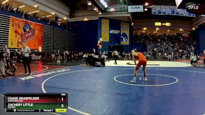 150 lbs Cons. Round 2 - Zachery Little, Summit vs Chase Grabfelder, Northampton