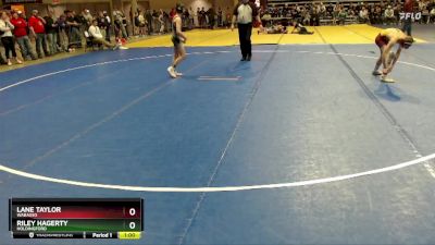 102 lbs Cons. Round 2 - Riley Hagerty, Holdingford vs Lane Taylor, Wabasso