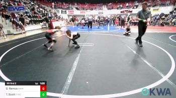 58 lbs Rr Rnd 2 - Grant Remus, Barnsdall Youth Wrestling vs Tucker Scott, Team Tulsa Wrestling Club