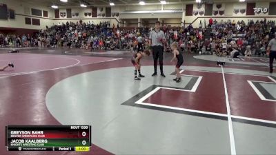 SPW-10 lbs 3rd Place Match - Greyson Bahr, Denver Wrestling Club vs Jacob Kaalberg, Knights Wresting Club