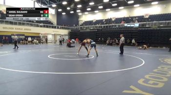 149 lbs Semifinal - Sean Otero, Cerritos College vs Angel Salgado, Victor Valley College