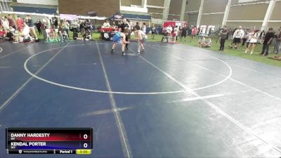 138 lbs Cons. Round 2 - Danny Hardesty, NV vs Kendal Porter, WY