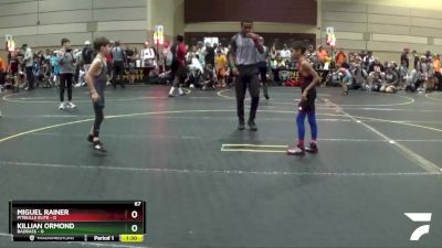 67 lbs Quarterfinals (8 Team) - Miguel Rainer, Pitbulls Elite vs Killian Ormond, BadBass