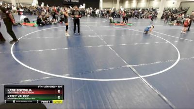 105 lbs Semifinal - Katie Biscoglia, Ubasa Wrestling Academy vs Katey Valdez, Betterman Elite Wrestling