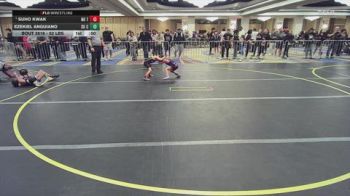52 lbs Semifinal - Suho Kwak, No Team vs Ezekiel Anguiano, So Cal Hammers