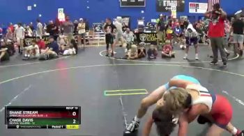 91 lbs Round 5 (6 Team) - Shane Stream, American Gladiators-Blue vs Chase Davis, Revival Villains