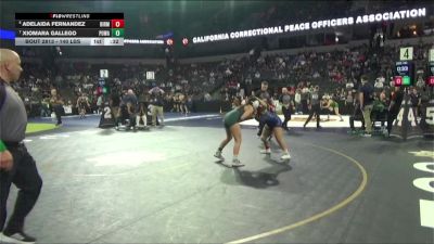 140 lbs Consi Of 8 #2 - Adelaida Fernandez, Birmingham (LA) vs Xiomara Gallego, Poway (SD)