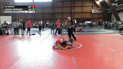 145 lbs Rr Rnd 3 - Eli Horton, Combat Athletics vs Anthony Borrometi, Saint Peter's Prep