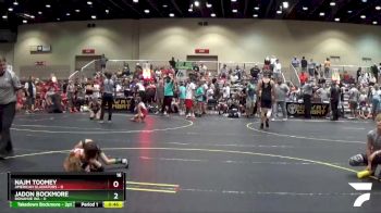 46 lbs Round 2 (6 Team) - Jadon Bockmore, Donahue WA vs Najm Toomey, American Gladiators