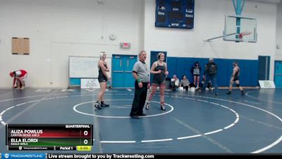 152G Quarterfinal - Aliza Powlus, Canyon Ridge Girls vs Ella Elordi, Eagle Girls