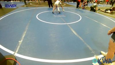 76-80 lbs Semifinal - Kirk Walker III, Tulsa Blue T Panthers vs Raiden Johns, Collinsville Cardinal Youth Wrestling