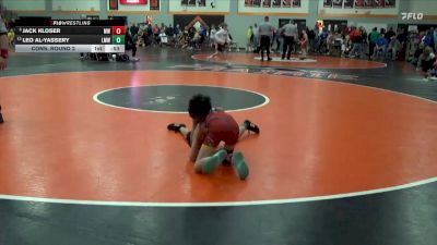 70 lbs Cons. Round 2 - Jack Kloser, Marion Wolves vs Leo Al-yassery, LMWC