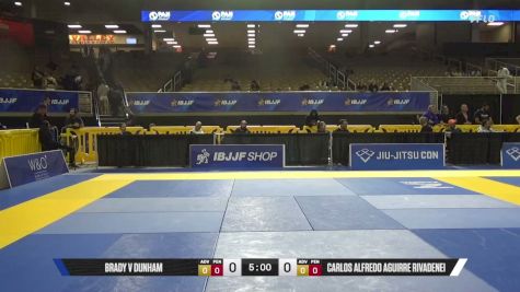 Brady V Dunham vs Carlos Alfredo Aguirre Rivadenei 2026 Pan Jiu Jitsu IBJJF Championship