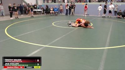 132 lbs Cons. Round 3 - Timothy Wilson, Fairbanks Wrestling Club vs Jace Guilliam, Soldotna Whalers Wrestling Club