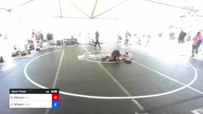 150 kg Semifinal - Gavin Meraw, Silverback WC vs Jesse Wilson, Yucca Valley