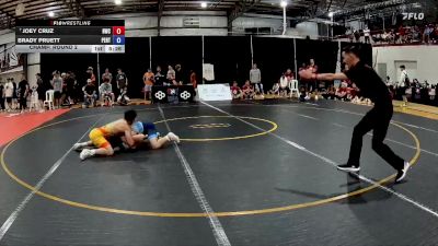 57 kg Champ. Round 2 - Joey Cruz, Hawkeye Wrestling Club vs Brady Pruett, Pennsylvania RTC