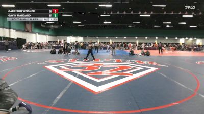 138 lbs Round Of 32 - Garrison Weisner, OH vs Gavin Mangano, NY