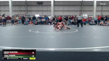 126 lbs Champ. Round 2 - Kevin Rushton, McCall vs Cole Martin, Sandpoint Legacy Wrestling Clu