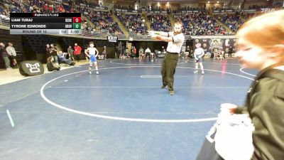 90 lbs Round Of 16 - Liam Turaj, Berks Catholic vs Tyrone Edmonds, Grove City
