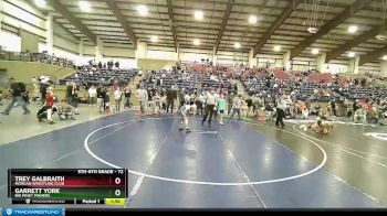 72 lbs Cons. Round 2 - Trey Galbraith, Morgan Wrestling Club vs Garrett York, Big Piney Pinners