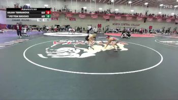 165 lbs Champ. Round 1 - Peyton Brooks, Albion vs Julian Terranova, Olivet