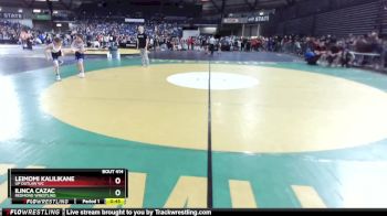 78 lbs Cons. Round 2 - Ilinca Cazac, Redmond Wrestling vs Leimomi Kalilikane, UP Outlaw WC