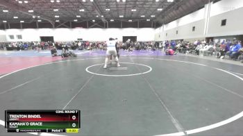 285 lbs Cons. Round 7 - Trenton Bindel, Liberty vs Kamaha`o Grace, Staley