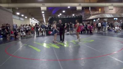 127 lbs Cons 4 - Emily Pedro, Carrollton Thunder Wrestling vs Meredith Nash, Silver State Wrestling Academy