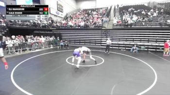 4A 165 lbs Cons. Round 1 - Cale Evans, Tooele vs Eli Mangrum, Jordan