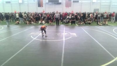 58 lbs Consi Of 8 #2 - Tillman Taylor, Rising Sun WC vs Hekili Peters, LV Bears WC