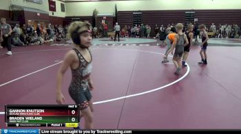 SPW-8 lbs Quarterfinal - Gannon Knutson, Outlaw Wrestling Club vs Braden Wieland, Indee Mat Club