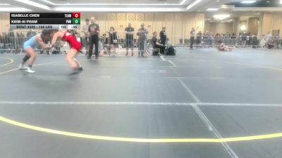 109 lbs Consi Of 16 #1 - Isabelle Chen, Team Bc vs Kiem-Ai Pham, Paw