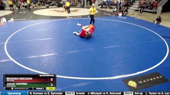 170 lbs Quarterfinal - Judah Hammen, Kaukauna vs Braeden Erickson, Willmar