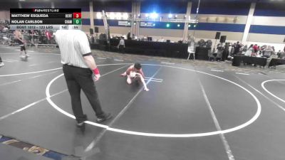 123 lbs Round Of 16 - Matthew Esqueda, Ocrtc vs Nolan Carlson, Champions WC