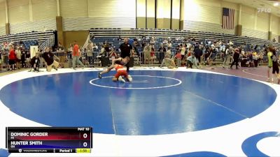 86 lbs Cons. Semi - Dominic Gorder, MI vs Hunter Smith, OH