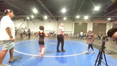 87 lbs Semifinal - Alexander Balch, Unattached vs Knight Rapoza, Unattached
