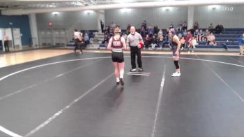 140 lbs Round 4 - Cora Stevens, Waverly Girls vs Marlie Petersen, Minden