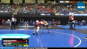 165 lbs Cons. Round 1 - Chase Bloomquist, Northern State vs Brady Ross, Glenville State