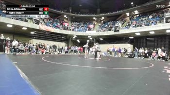 115 lbs Champ. Round 3 - Kiley Knight, Westville vs Bella Romando, Unattached