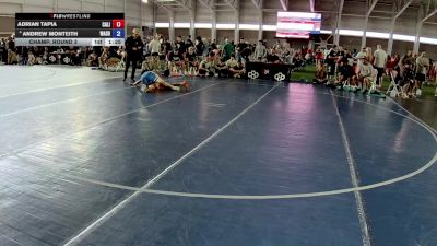 132 lbs Champ. Round 3 - Adrian Tapia, California vs Andrew Monteith, Washington