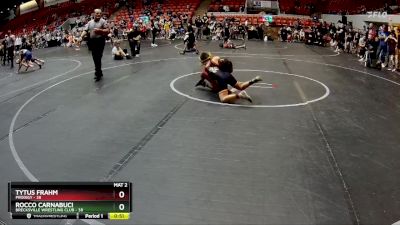 68 lbs Round 2 - Tytus Frahm, Prodigy vs Rocco Carnabuci, Brecksville Wrestling Club