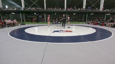 95 lbs Ariel Humphreys, Missouri vs Charlotte Dragoo, Indiana Gold