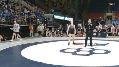 155 lbs Champ. Rd Of 128 - Kenley Hamley, ND vs Hailie Krueger, WI
