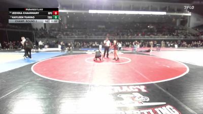 170 lbs Champ. Round 2 - Jeevika Chaudhary, Ripon vs Kayleen Tuavao, Tokay