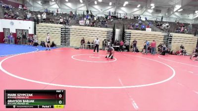 78-85 lbs Round 3 - Grayson Babjak, Bulldog Premier WC vs Mark Szypczak, Bulldog Premier WC